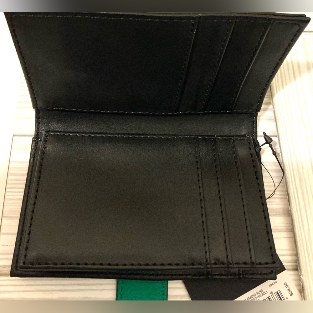 Green Nova Card Case RFID Technology Wallet - Picture 8 of 8